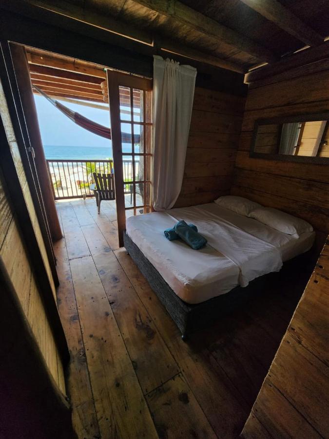 El Almendron Beach Hostel Guachaca Exterior photo